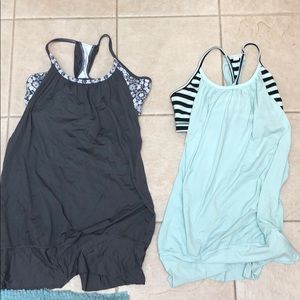 Lululemon built in bra workout tops